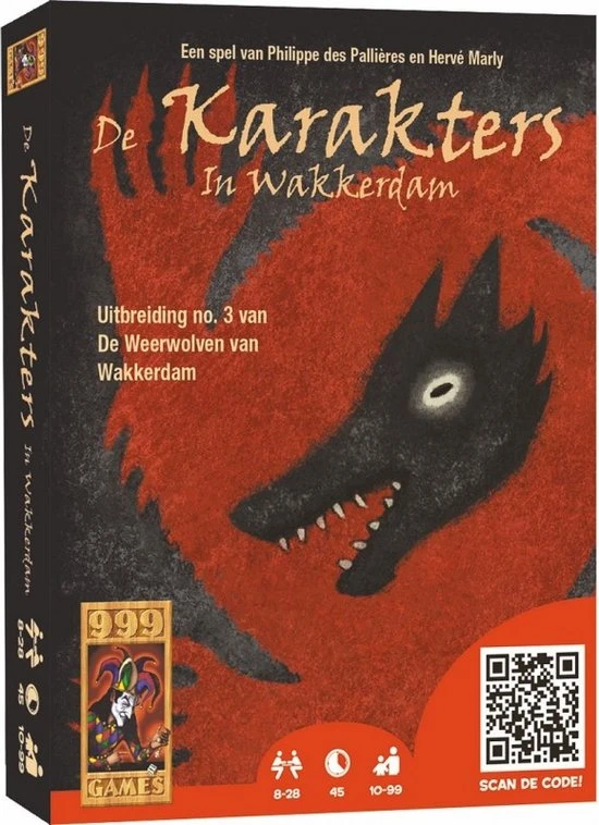 999 Games De Weerwolven Van Wakkerdam: Karakters Uitbreiding Kaartspel 8 999 Games De Weerwolven Van Wakkerdam: Karakters Uitbreiding Kaartspel - Afbeelding 8