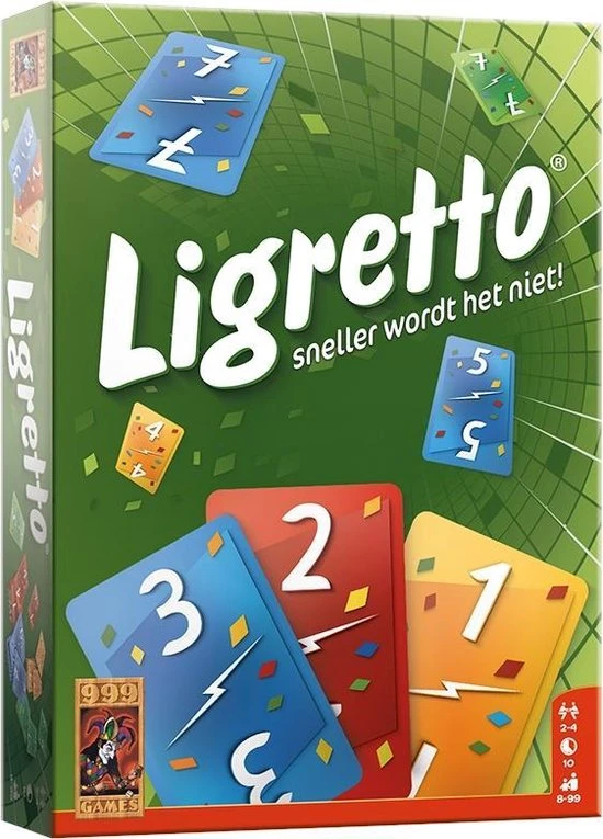 999 Games Ligretto Groen Kaartspel 1 999 Games Ligretto Groen Kaartspel