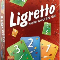999 Games Ligretto Rood Kaartspel