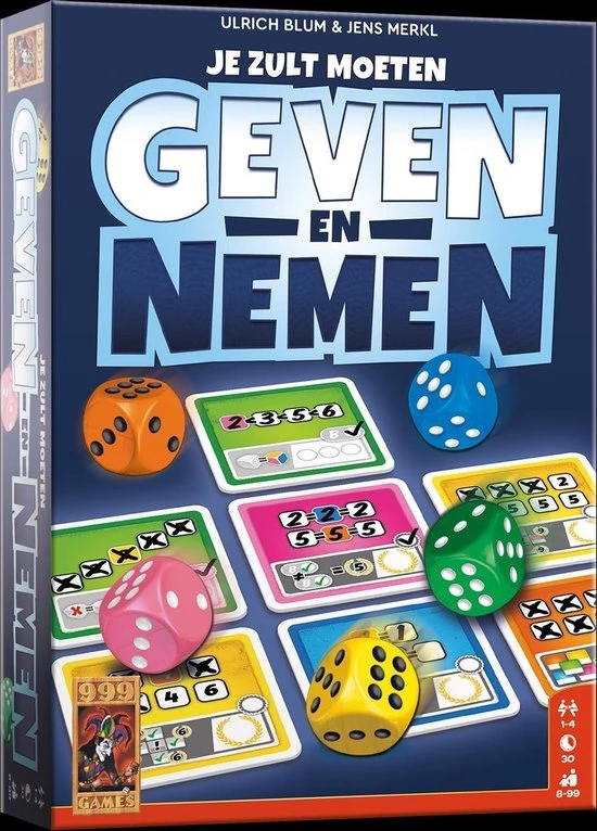 999 Games Geven En Nemen Dobbelspel 5 999 Games Geven En Nemen Dobbelspel - Afbeelding 5