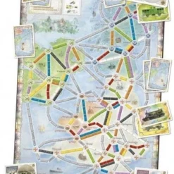 Days Of Wonder Ticket To Ride UK & Pennsylvania - Uitbreiding - Bordspel -Spellen-voor-volwassenen Verkoop 550x768 12
