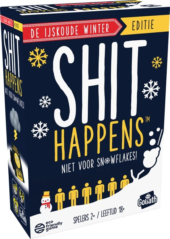 Goliath Shit Happens: De IJskoude Winter Editie 18+ - Engelstalig Kaartspel - Partyspel 6 Goliath Shit Happens: De IJskoude Winter Editie 18+ - Engelstalig Kaartspel - Partyspel - Afbeelding 6