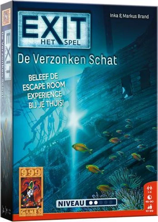 999 Games EXIT - De Verzonken Schat Breinbreker 8 999 Games EXIT - De Verzonken Schat Breinbreker - Afbeelding 8