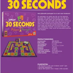 999 Games 30 Seconds Junior Bordspel 19 999 Games 30 Seconds Junior Bordspel -Spellen-voor-volwassenen Verkoop 550x773