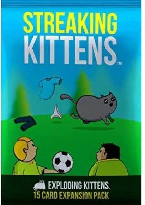 Exploding Kittens Streaking Kittens Uitbreiding - Engelstalig Kaartspel 5 Exploding Kittens Streaking Kittens Uitbreiding - Engelstalig Kaartspel - Afbeelding 5