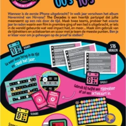 Jumbo The Decades - Gezelschapsspel - Bordspel -Spellen-voor-volwassenen Verkoop 550x777 4