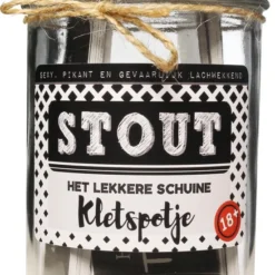 Kletspotje Stout! | Kletspot | Kletskaarten | 18+