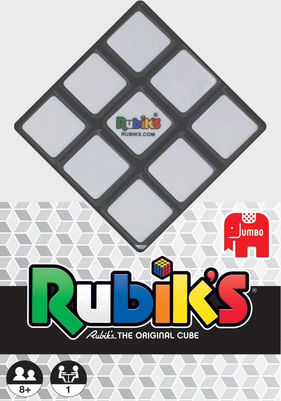 Jumbo Rubik's Cube 3x3 - Breinbreker Kubus 4 Jumbo Rubik's Cube 3x3 - Breinbreker Kubus - Afbeelding 4
