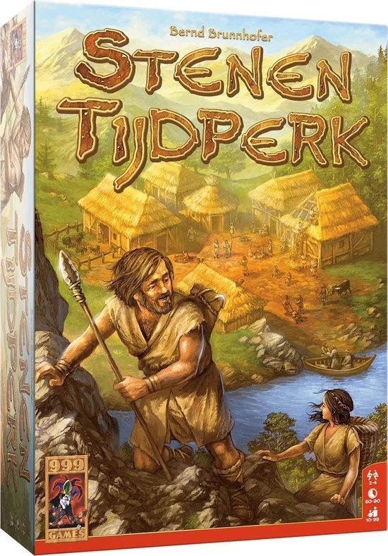 999 Games Stenen Tijdperk Bordspel 1 999 Games Stenen Tijdperk Bordspel
