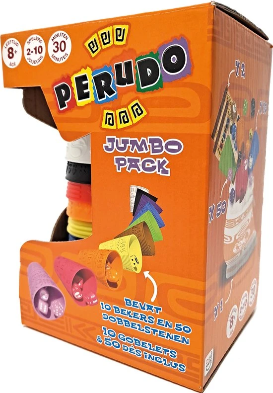Zygomatic Board Game Studio Perudo Jumbo - Dobbelspel 5 Zygomatic Board Game Studio Perudo Jumbo - Dobbelspel - Afbeelding 5