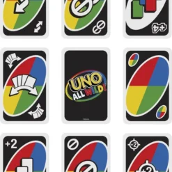 UNO All Wild - Mattel Games - Kaartspel -Spellen-voor-volwassenen Verkoop 550x792 1