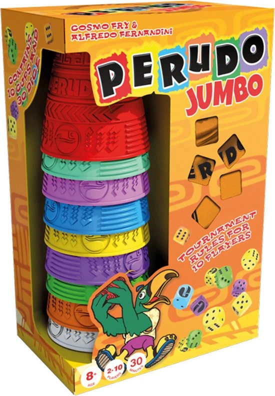 Zygomatic Board Game Studio Perudo Jumbo - Dobbelspel 1 Zygomatic Board Game Studio Perudo Jumbo - Dobbelspel