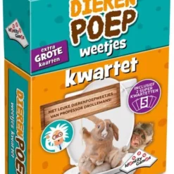 Identity Games Dierenpoep Weetjes Kwartet