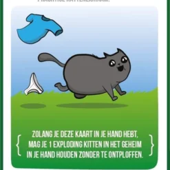 Exploding Kittens Streaking Kittens Uitbreiding - Nederlandstalig Kaartspel -Spellen-voor-volwassenen Verkoop 550x795 1