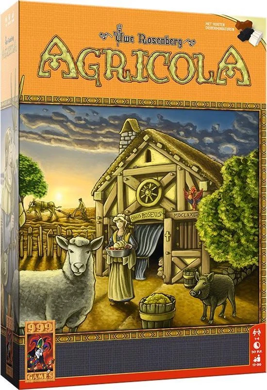 999 Games Agricola Bordspel 1 999 Games Agricola Bordspel