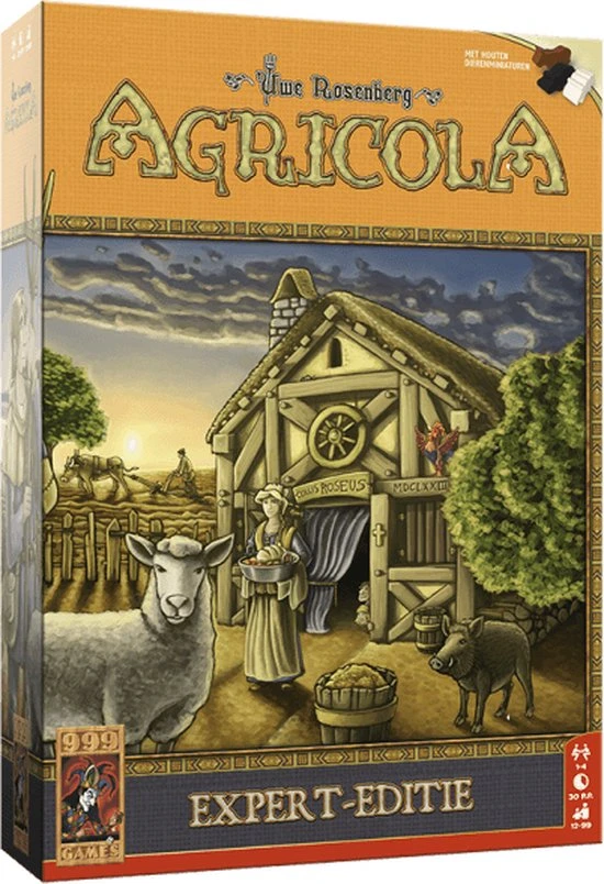 999 Games Agricola Bordspel 13 999 Games Agricola Bordspel - Afbeelding 13
