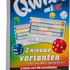 White Goblin Games - Qwixx Mixx Dobbelspel - Uitbreiding -Spellen-voor-volwassenen Verkoop 550x805