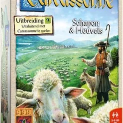 999 Games Carcassonne: Schapen & Heuvels Uitbreiding Bordspel -Spellen-voor-volwassenen Verkoop 550x807 8