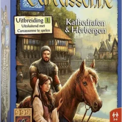 999 Games Carcassonne: Kathedralen & Herbergen Uitbreiding Bordspel -Spellen-voor-volwassenen Verkoop 550x808 1