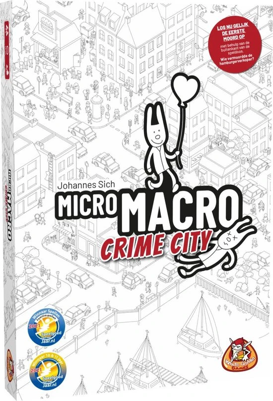 White Goblin Games Kaartspel Micromacro Crime City 12 White Goblin Games Kaartspel Micromacro Crime City - Afbeelding 12