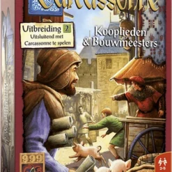 999 Games Carcassonne: Kooplieden & Bouwmeesters Uitbreiding Bordspel 18 999 Games Carcassonne: Kooplieden & Bouwmeesters Uitbreiding Bordspel -Spellen-voor-volwassenen Verkoop 550x808 5