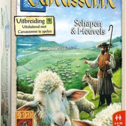 999 Games Carcassonne: Schapen & Heuvels Uitbreiding Bordspel -Spellen-voor-volwassenen Verkoop 550x808 9