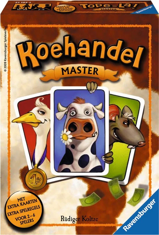 Ravensburger Koehandel Master - Kaartspel 7 Ravensburger Koehandel Master - Kaartspel - Afbeelding 7