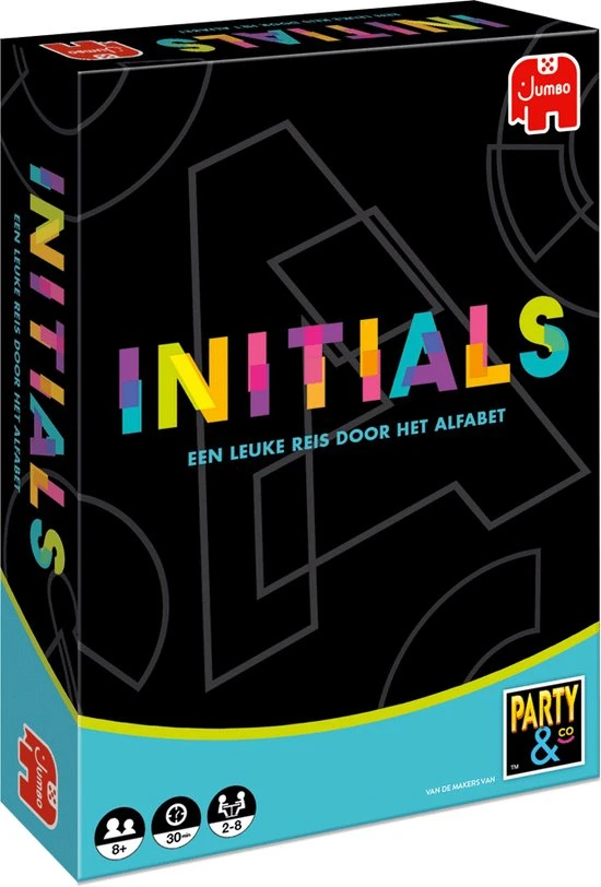 Jumbo Party & Co Initials - Partyspel - Bordspel 1 Jumbo Party & Co Initials - Partyspel - Bordspel