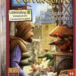 999 Games Carcassonne: Kooplieden & Bouwmeesters Uitbreiding Bordspel 17 999 Games Carcassonne: Kooplieden & Bouwmeesters Uitbreiding Bordspel -Spellen-voor-volwassenen Verkoop 550x813 3