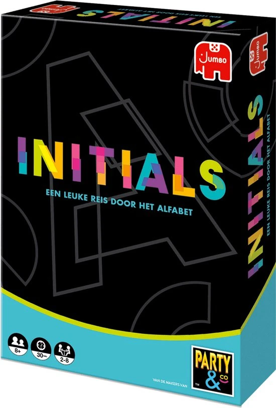 Jumbo Party & Co Initials - Partyspel - Bordspel 3 Jumbo Party & Co Initials - Partyspel - Bordspel - Afbeelding 3