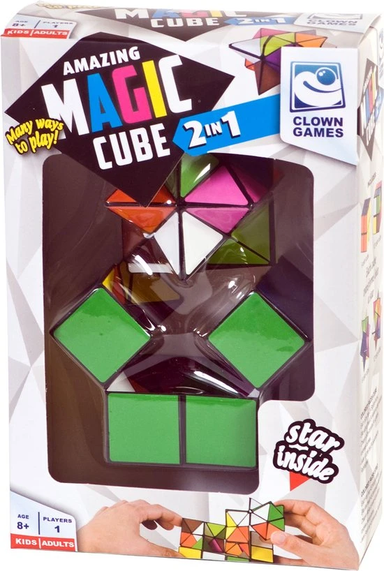 Clown Games Clown Magic Cube 2-in-1 6 Clown Games Clown Magic Cube 2-in-1 - Afbeelding 6