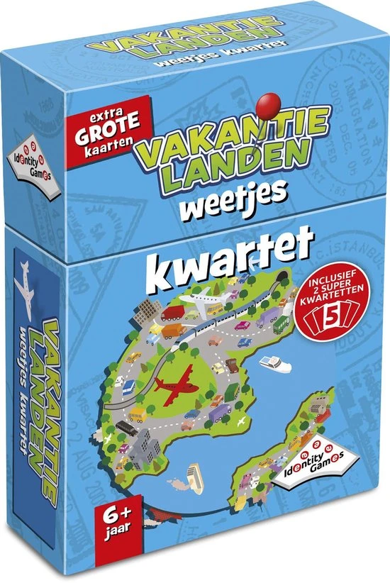 Identity Games Vakantielanden Weetjes Kwartet 1 Identity Games Vakantielanden Weetjes Kwartet