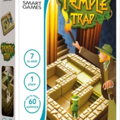 SmartGames - Temple Trap - 60 Opdrachten - Bewegende Doolhof