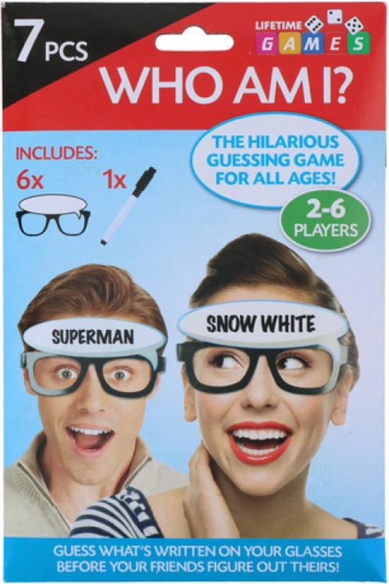 Merkloos Wie Ben Ik - Who Am I - Wie Ben Ik Spel - Wat Ben Ik - Gezelschapspel - Inc Marker - 6 Spelers - Sinterklaas Cadeautjes - Black Friday 2022 Deals - Schoencadeautjes Sinterklaas 2 Merkloos Wie Ben Ik - Who Am I - Wie Ben Ik Spel - Wat Ben Ik - Gezelschapspel - Inc Marker - 6 Spelers - Sinterklaas Cadeautjes - Black Friday 2022 Deals - Schoencadeautjes Sinterklaas - Afbeelding 2