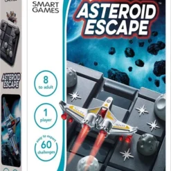 SmartGames - Asteroid Escape - Schuifpuzzel - 60 Opdrachten