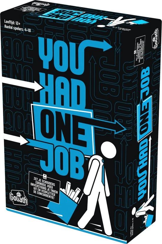 Goliath You Had One Job (NL) - Kaartspel - Je Hebt Maar Een Taak, Verpest Het Niet! 4 Goliath You Had One Job (NL) - Kaartspel - Je Hebt Maar Een Taak, Verpest Het Niet! - Afbeelding 4