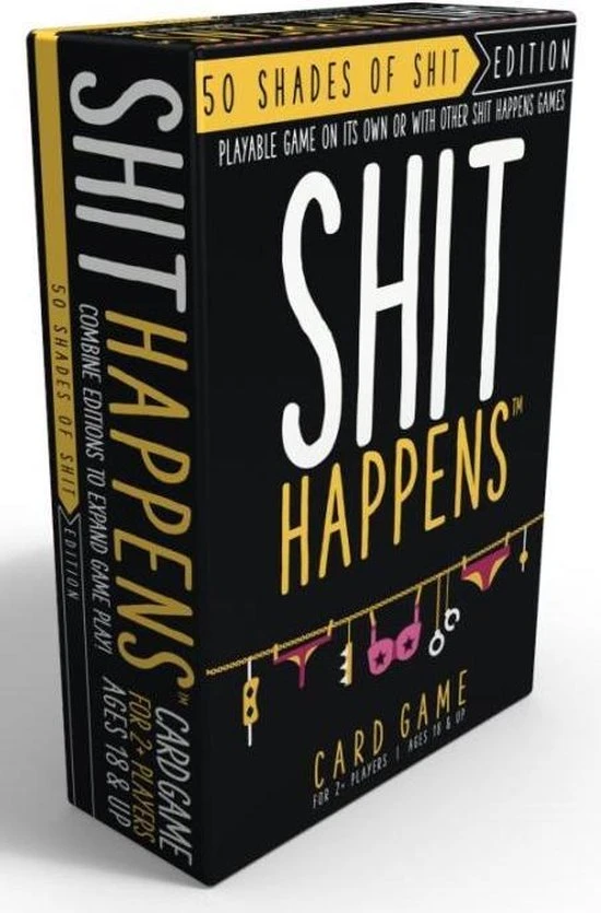 Goliath Shit Happens 50 Shades Of Shit 18+ - Engelstalig Kaartspel - Partyspel 14 Goliath Shit Happens 50 Shades Of Shit 18+ - Engelstalig Kaartspel - Partyspel - Afbeelding 14